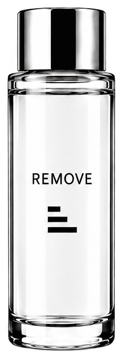 Remove micellar cleansing water bottle